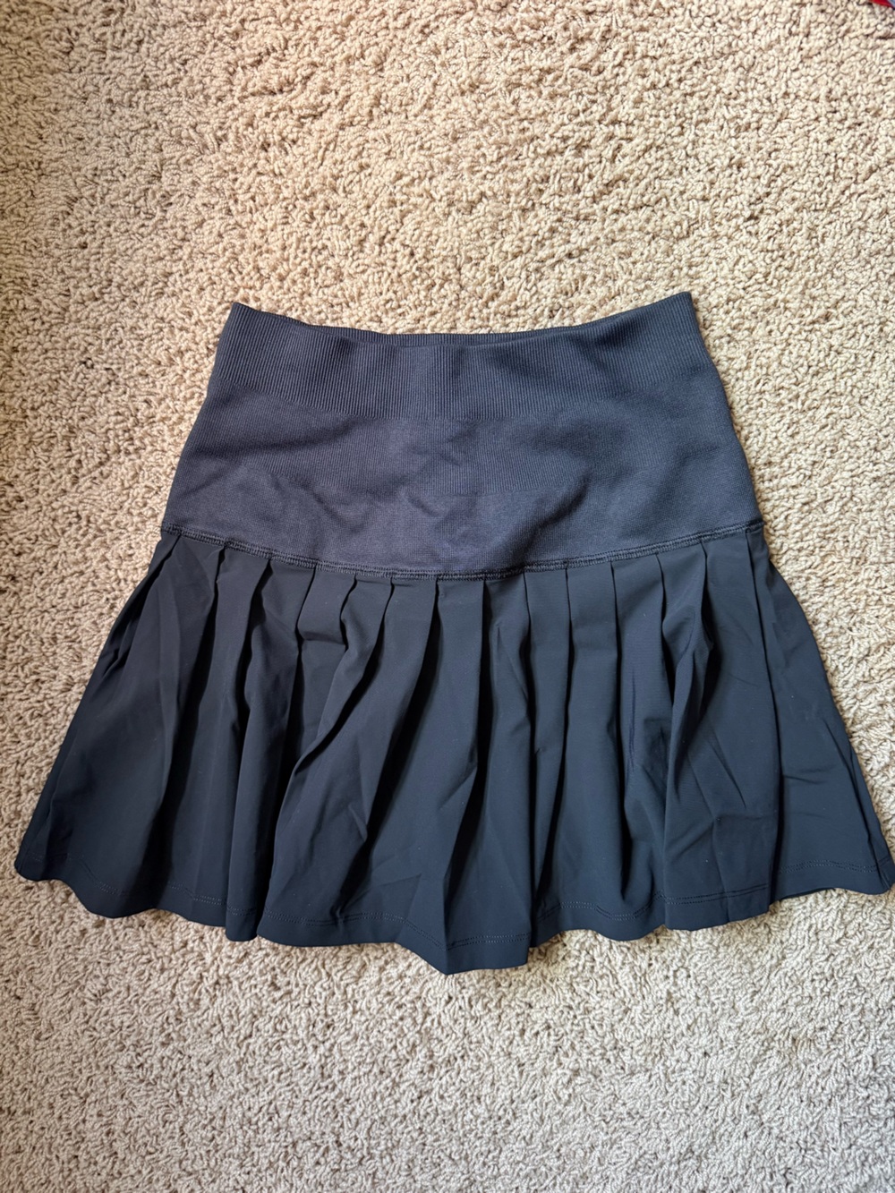 Wilson Black Midtown Pleated Tennis Skirt - XS
